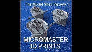 Model Shed review No1: Micromaster 3D printed details for naval models