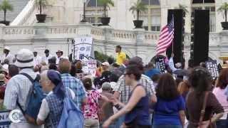 A march for traditional marriage