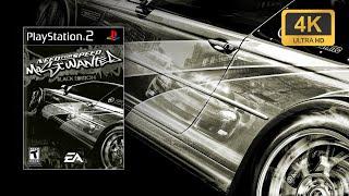 NFS Most Wanted 'Black Edition' - Full Game Walkthrough (PS2)