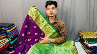 soft silk | shubham paithani yeola #softsilksoft silk | fancy colours | new design | shubham paithan
