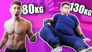 SOY OBESO POR UN DÍA: 130 KG DE PESO - Extremadamente DURO