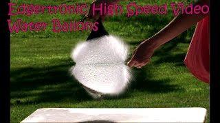 Edgertronic High Speed Video Water Ballons 800 frames per second