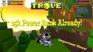 Trove: MAINING THE LUNAR LANCER?!