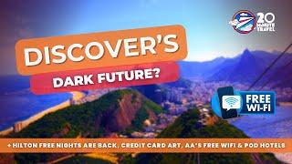 Hilton Free Nights Are Back, Capital One Discover Strategy, AA's Free WiFi & Credit Card "Art"?