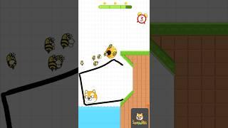 Honey Bees vs Cats: A Survival Guide | Level 29 | #shorts