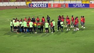 BLACK STARS JAMA SESSION @ FINAL TRAINING AHEAD OF ANGOLA CLASH • KUMASI BABA YARA STADIUM