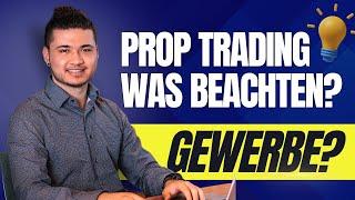 Prop Trading Fremdkapital was beachten? (Von Gewerbe bis zu Steuern) 2024