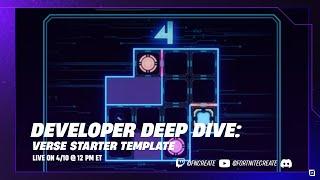 Developer Deep Dive - Verse Starter Template