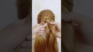 ponitail easy hairstyle