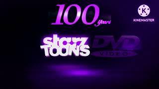 Starz Toons DVD 100th Years logo (2016-2017)