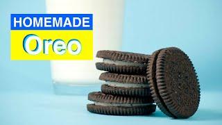 Homemade Oreo Cookies - How to Make Oreo, Oreo Recipe - Tasty Secrets