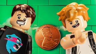 I Survived On $0.01 For 30 Days (Lego Ryan Trahan)