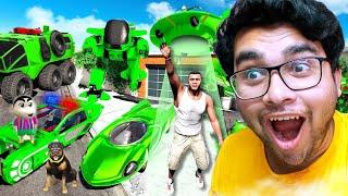 GTA V : Franklin Collecting SECRET ALIEN VEHICLES || Professor Of Pc Gaming