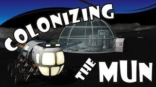 [07] SSTO Space Program - Colonizing the Mun! - KSP 1.2.2