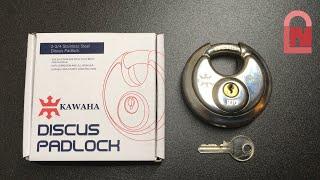 Kawaha 70mm Discus Padlock Picked