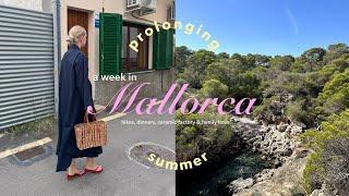 prolonging summer | a week in Mallorca - scenic hikes, local eats, fits and chats *vlog* ep 27