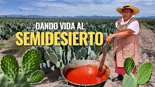 "AQUI MUY POCO LLUEVE TENEMOS PROBLEMAS CON EL GANADO Y EL NOPAL ES UNA ALTERNATIVA"