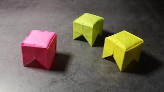 Origami Stool | Paper Chair Furniture DIY