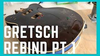 Gretsch Rebind Pt 1