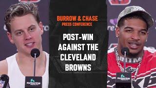 Joe Burrow and Ja'Marr Chase Press Conference - Dec. 22