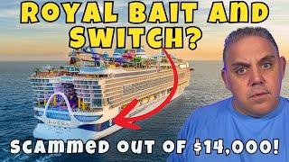 Cruise News: Passengers Accuse Royal Caribbean of a Bait and Switch!