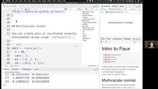 Simulation Summer Schoo - Introduction to Faux with Lisa DeBruine