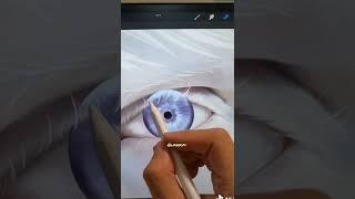 How To Draw Eyes Procreate Tutorial For Beginners Digital Art Step By Step