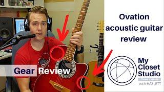 Ovation guitar overview and demo