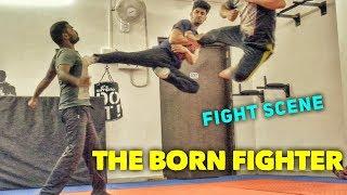 The Born fighter | Group fight scene | prateek parmar | full HD action scene