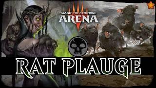 PLAGUE OF RATS | MTG Arena - Mono Black Rat Swarm Tokens Life Drain Jank FOUNDATIONS Standard Deck