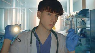 ASMR Cranial Nerve Exam - You Woke Up From a Coma