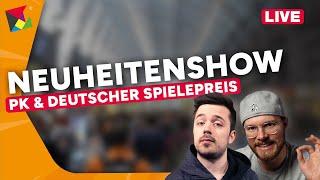 SPIEL Messe 2024 Livestream - Neuheitenshow, PK & Deutscher Spielepreis