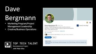 Reemployment Project: Meet Dave Bergmann - Creative & Business Operations