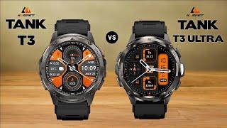 KOSPET TANK T3 Vs KOSPET TANK T3 Ultra Rugged Smartwatch 2024