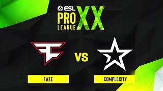 FaZe проти Complexity | ESL Pro League Season 20