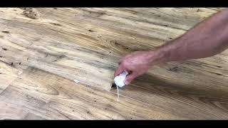 How to fix Squeaky Laminate floor with Click Lube Floor-Fix Pro.