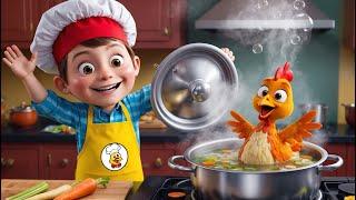 " Oops! There’s a Chicken in My Soup | Funny Kids Song  Splashy Fun and Laughs! "