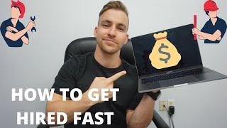 How To Find A Job Fast (In less than a week)