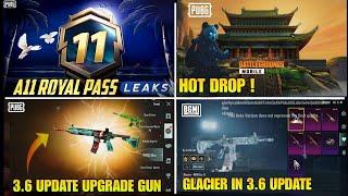  Bgmi 3.6 New Update Leaks | A11 Royal Pass  | M416 Upgrade Gun Coming In 3.6 Update | M4 Glacier