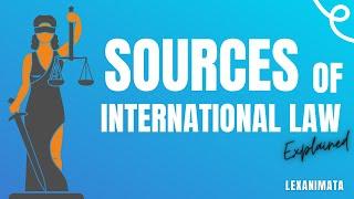 Sources of International law explained