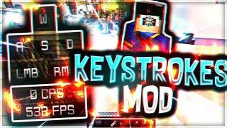 COMO DESCARGAR , INSTALAR Y CONFIGURAR KEYSTROKES ( TECLAS PERSONALIZADAS) / MINECRAFT 1.8.9