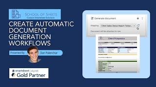 Creating an Automatic Document Generation Workflow in Smartsheet | Smartsheet Tutorial