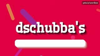 DSCHUBBA'S - HOW TO PRONOUNCE DSCHUBBA'S? #dschubba's