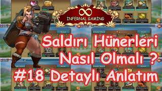 Lords Mobile Saldırı Hünerleri Nasıl Olmalı ? Detaylı Anlatım #18