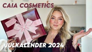 CAIA COSMETICS JULKALENDER 2024 - ÖPPNAR HELA + TESTAR ALLT!