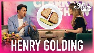 Henry Golding Ate A Pastrami Sandwich For Breakfast And Kelly Has Questions