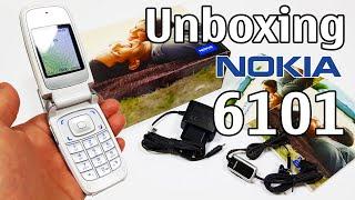 Nokia 6101 Unboxing 4K with all original accessories RM-76 review