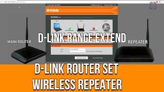 How to set dlink router as repeater | D-Link Router Setup As Wireless Repeater | Dlink range extend