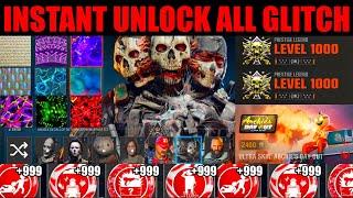 *do this asap* INSTANT UNLOCK ALL GLITCH! CAMOS/XP/SKINS/BLUEPRINT! BO6 GLITCHES! BO6 ZOMBIES GLITCH