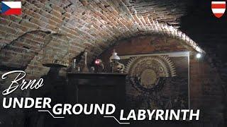 BRNO UNDERGROUND LABYRINTH │ CZECH REPUBLIC.  Top tourist attraction in Brno.